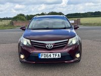 USED 2015 64 TOYOTA AVENSIS 2.2 D-CAT Excel Tourer Auto Euro 5 5dr PanRoof/Leather/Auto/TowBar