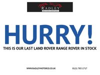 USED 2018 18 LAND ROVER RANGE ROVER 4.4 SD V8 Vogue SE SUV 5dr Diesel Auto 4WD Euro 6 (s/s) (339 ps) 6 MONTHS RAC WARRANTY 2 KEYS