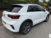USED 2022 72 VOLKSWAGEN T-ROC 1.5 TSI R-Line SUV 5dr Petrol Manual Euro 6 (s/s) (150 ps) 