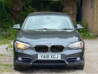 USED 2018 18 BMW 1 SERIES 2.0 118d Sport Euro 6 (s/s) 5dr #12m MOT+HISTORY+SATNAV#