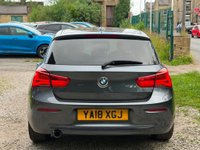 USED 2018 18 BMW 1 SERIES 2.0 118d Sport Euro 6 (s/s) 5dr #12m MOT+HISTORY+SATNAV#