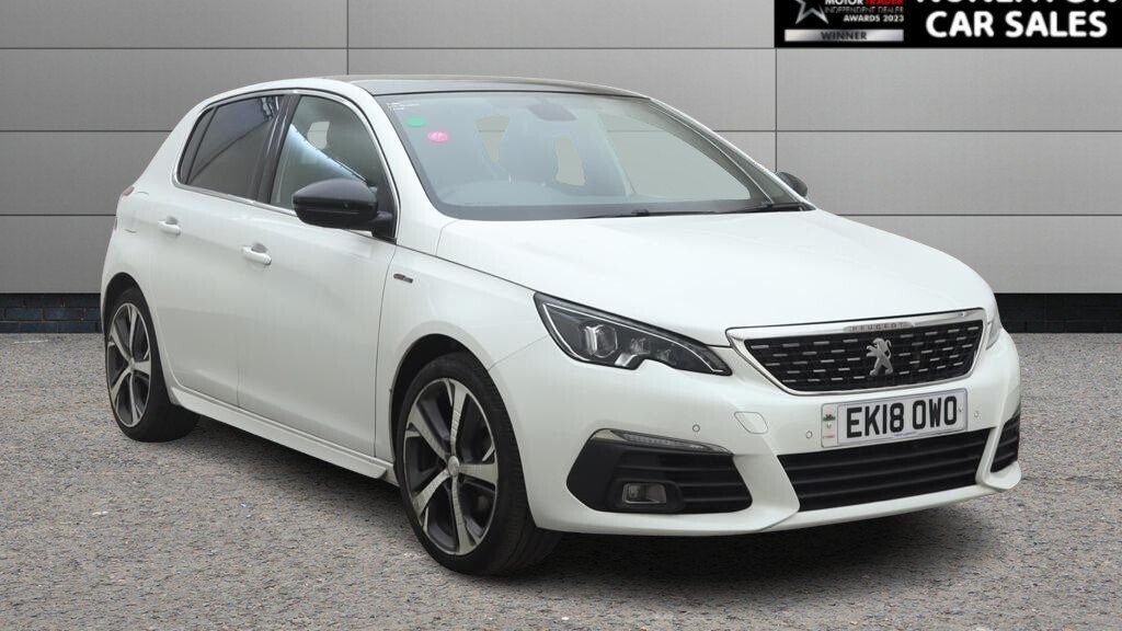 USED 2018 18 PEUGEOT 308 1.2 PureTech GT Line Hatchback 5dr Petrol Manual Euro 6 (s/s) (130 ps) 