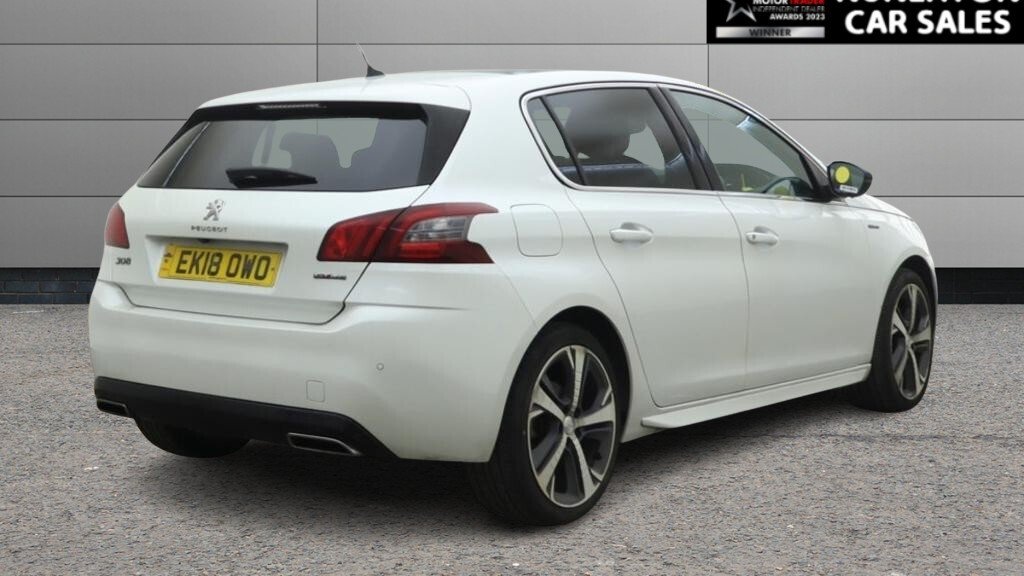 USED 2018 18 PEUGEOT 308 1.2 PureTech GT Line Hatchback 5dr Petrol Manual Euro 6 (s/s) (130 ps) 