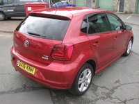 USED 2016 16 VOLKSWAGEN POLO 1.2 TSI BlueMotion Tech Match Hatchback Euro 6 (s/s) (90 ps) - Air Con Air Con, 56000 miles, Service History, &pound;20 per year Road Tax