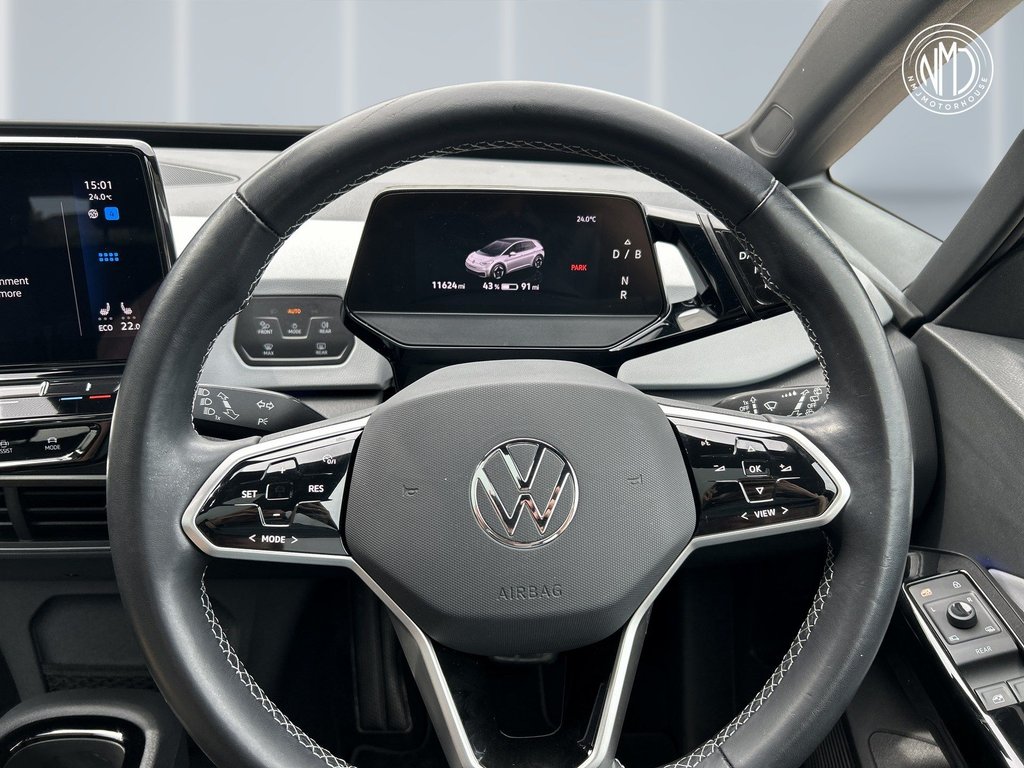 USED 2022 22 VOLKSWAGEN ID.3 Pro Performance 58kWh Family Hatchback 5dr Electric Auto (204 ps) 9.9%APR LOW MILEAGE PAN ROOF