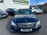 USED 2012 12 MERCEDES-BENZ C CLASS 1.8 C180 BlueEfficiency SE Saloon 4dr Petrol G-Tronic+ Euro 5 (s/s) (156 ps) EXCELLENT SERVICE HISTORY-AUTOMATIC-LEATHER-HEATED SEATS-NAV
