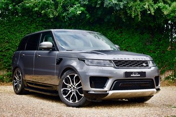 2020 LAND ROVER RANGE ROVER SPORT 3.0 D300 MHEV HSE Silver SUV 5dr Diesel Auto 4WD Euro 6 | 2 KEYS | JLR SERVICE HISTORY | PANORAMIC ROOF | SIDE STEPS |  Apple CarPlay | REVERSE CAMERA | ANDROID AUTO | HEATED SEATS | MERIDIAN SOUND SYSTEM | HEATED STEERING WHEEL | VIRTUAL COCKPIT | ELECTRIC TAILGATE | HEATED REAR SEATS | SPARE  ALLOY WHEEL    &pound;31980.00