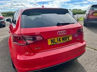 USED 2014 14 AUDI A3 1.4 TFSI S line Sportback 5dr Petrol Manual Euro 5 (s/s) (122 ps) 2 KEYS, BLUETOOTH, DAB!