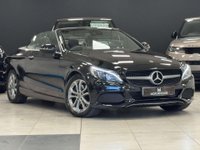 USED 2018 18 MERCEDES-BENZ C-CLASS 2.1 C250d Sport (Premium Plus) Cabriolet 2dr Diesel G-Tronic+ Euro 6 (s/s) (204 ps) FINANCE AVAILABLE + PX WELCOME FSH + BURMEISTER + HUGE SPEC +