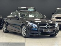 USED 2018 18 MERCEDES-BENZ C-CLASS 2.1 C250d Sport (Premium Plus) Cabriolet 2dr Diesel G-Tronic+ Euro 6 (s/s) (204 ps) FINANCE AVAILABLE + PX WELCOME FSH + BURMEISTER + HUGE SPEC +