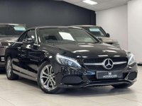 USED 2018 18 MERCEDES-BENZ C-CLASS 2.1 C250d Sport (Premium Plus) Cabriolet 2dr Diesel G-Tronic+ Euro 6 (s/s) (204 ps) FINANCE AVAILABLE + PX WELCOME FSH + BURMEISTER + HUGE SPEC +