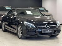 USED 2018 18 MERCEDES-BENZ C-CLASS 2.1 C250d Sport (Premium Plus) Cabriolet 2dr Diesel G-Tronic+ Euro 6 (s/s) (204 ps) FINANCE AVAILABLE + PX WELCOME FSH + BURMEISTER + HUGE SPEC +