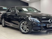 USED 2018 18 MERCEDES-BENZ C-CLASS 2.1 C250d Sport (Premium Plus) Cabriolet 2dr Diesel G-Tronic+ Euro 6 (s/s) (204 ps) FINANCE AVAILABLE + PX WELCOME FSH + BURMEISTER + HUGE SPEC +