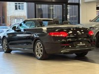 USED 2018 18 MERCEDES-BENZ C-CLASS 2.1 C250d Sport (Premium Plus) Cabriolet 2dr Diesel G-Tronic+ Euro 6 (s/s) (204 ps) FINANCE AVAILABLE + PX WELCOME FSH + BURMEISTER + HUGE SPEC +