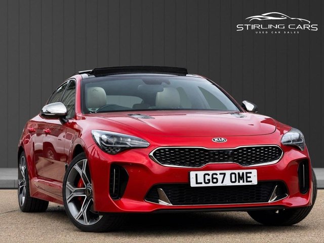 View our Kia Stinger 3.3 T-GDi V6 GT S Gran Turismo 5dr Petrol Auto Euro 6 (s/s) (365 bhp)