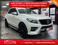USED 2013 13 MERCEDES-BENZ M CLASS 3.0 ML350 V6 BlueTEC AMG Sport SUV 5dr Diesel G-Tronic 4WD Euro 6 (s/s) (258 ps) Full Leather, Sat Nav, Memory Seats
