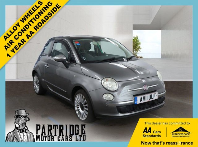 View our Fiat 500 1.2 Lounge Hatchback 3dr Petrol Manual Euro 5 (s/s) (69 bhp)