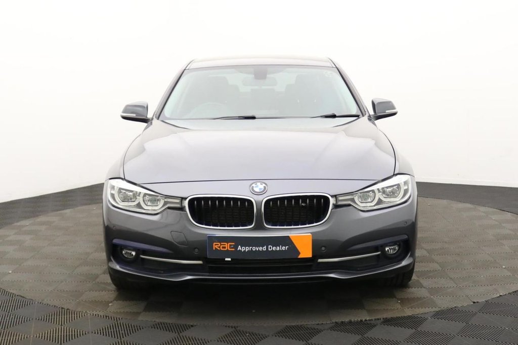 USED 2018 18 BMW 3 SERIES 2.0 320d Sport Saloon 4dr Diesel Auto xDrive Euro 6 (s/s) (190 ps) Sat Nav, Full Leather, xDrive