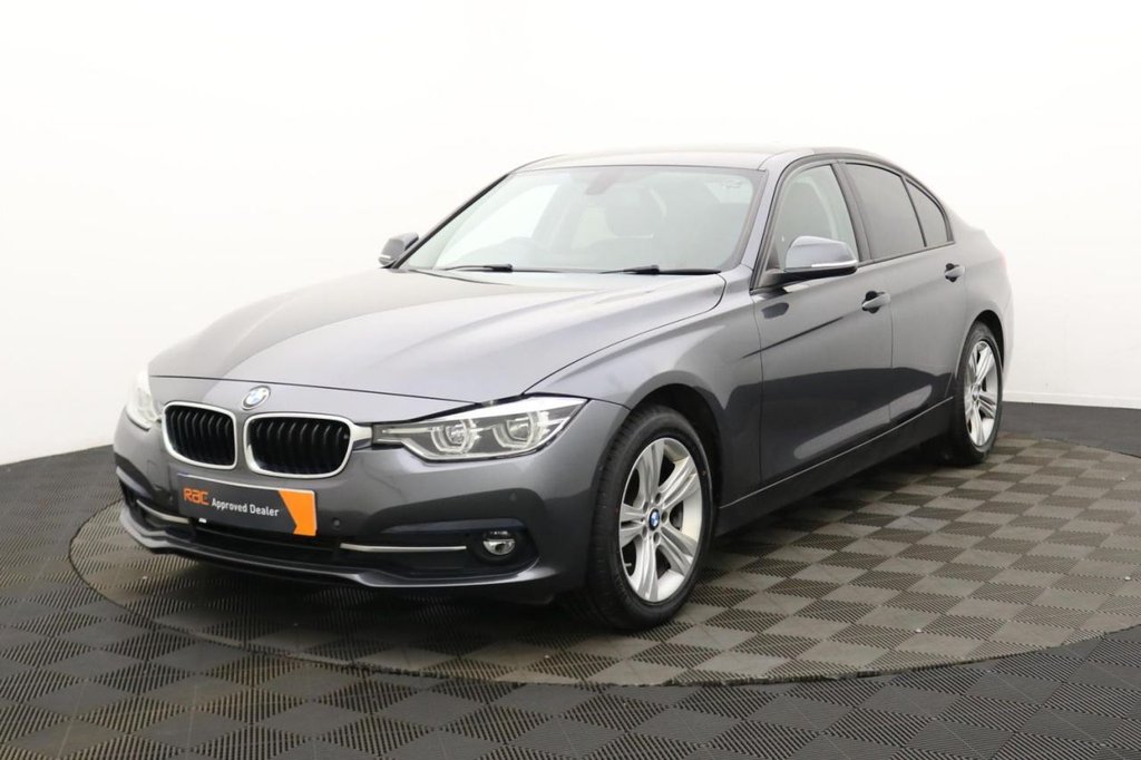 USED 2018 18 BMW 3 SERIES 2.0 320d Sport Saloon 4dr Diesel Auto xDrive Euro 6 (s/s) (190 ps) Sat Nav, Full Leather, xDrive