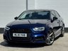 USED 2018 18 AUDI S3 2.0 TFSI Black Edition Saloon 4dr Petrol S Tronic quattro Euro 6 (s/s) (310 ps) 