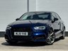 USED 2018 18 AUDI S3 2.0 TFSI Black Edition Saloon 4dr Petrol S Tronic quattro Euro 6 (s/s) (310 ps) 