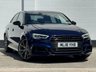 USED 2018 18 AUDI S3 2.0 TFSI Black Edition Saloon 4dr Petrol S Tronic quattro Euro 6 (s/s) (310 ps) 