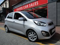 USED 2013 63 KIA PICANTO 1.0 2 Hatchback 5dr Petrol Manual Euro 5 (68 bhp) GREAT PX BARGAIN ,TWO PREVIOUS OWNERS ,MOTED 03/03/2027 ,LOTS OFF SERVICE HISTORY AND RECIEPTS ,2 KEYS ,DRIVES FIRST CLASS ,3 MONTHS WARRANTY , 