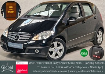 2012 MERCEDES-BENZ A-CLASS 1.5 A160 BlueEfficiency Avantgarde SE Hatchback 5dr Petrol Manual (143 g/km, 95 bhp) &pound;5250.00