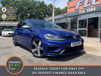 2018 VOLKSWAGEN GOLF 2.0 TSI R Hatchback 3dr Petrol DSG 4Motion Euro 6 (s/s) (310 ps) &pound;17999.00