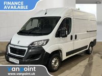 USED 2023 23 PEUGEOT BOXER 2.2 BlueHDi 335 Professional Premium + Panel Van 5dr Diesel Manual L2 H2 Euro 6 (s/s) (140 ps) 