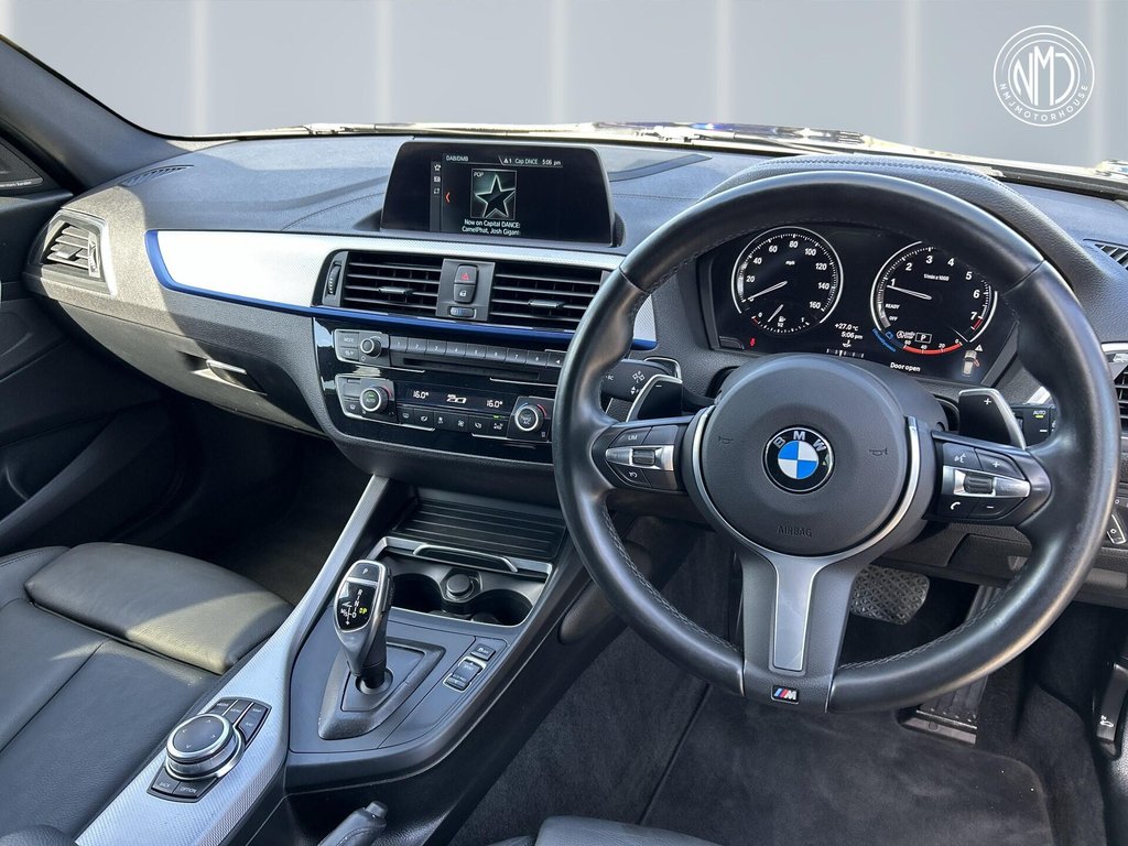 USED 2018 68 BMW 1 SERIES 3.0 M140i Shadow Edition Auto Euro 6 (s/s) 5dr 9.9%APR SHADOW EDTION HK SOUND