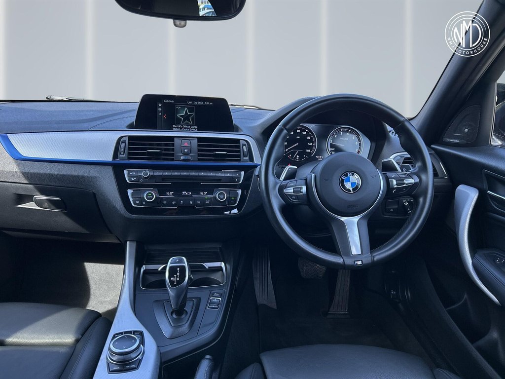 USED 2018 68 BMW 1 SERIES 3.0 M140i Shadow Edition Auto Euro 6 (s/s) 5dr 9.9%APR SHADOW EDTION HK SOUND