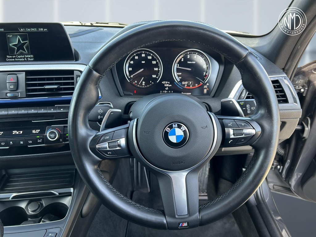 USED 2018 68 BMW 1 SERIES 3.0 M140i Shadow Edition Auto Euro 6 (s/s) 5dr 9.9%APR SHADOW EDTION HK SOUND