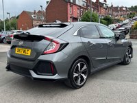 USED 2017 17 HONDA CIVIC 1.5 VTEC Turbo Prestige Hatchback 5dr Petrol Manual Euro 6 (s/s) (182 ps) HEATED LEATHER -- SUNROOF -- SAT NAV -- CAMERA -- SENSORS -- CRUISE