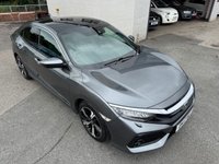 USED 2017 17 HONDA CIVIC 1.5 VTEC Turbo Prestige Hatchback 5dr Petrol Manual Euro 6 (s/s) (182 ps) HEATED LEATHER -- SUNROOF -- SAT NAV -- CAMERA -- SENSORS -- CRUISE