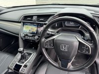 USED 2017 17 HONDA CIVIC 1.5 VTEC Turbo Prestige Hatchback 5dr Petrol Manual Euro 6 (s/s) (182 ps) HEATED LEATHER -- SUNROOF -- SAT NAV -- CAMERA -- SENSORS -- CRUISE