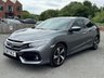 USED 2017 17 HONDA CIVIC 1.5 VTEC Turbo Prestige Hatchback 5dr Petrol Manual Euro 6 (s/s) (182 ps) HEATED LEATHER -- SUNROOF -- SAT NAV -- CAMERA -- SENSORS -- CRUISE