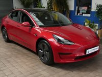 USED 2022 22 TESLA Model 3 Standard Range Plus Saloon 4dr Electric Auto RWD (241 bhp) STUNNING EXAMPLE SUNROOF SAT NAV LEATHER HEATED SEATS PARKING CAMERA CRUISE CONTROL 1 OWNER WARRANTY