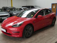 USED 2022 22 TESLA Model 3 Standard Range Plus Saloon 4dr Electric Auto RWD (241 bhp) STUNNING EXAMPLE SUNROOF SAT NAV LEATHER HEATED SEATS PARKING CAMERA CRUISE CONTROL 1 OWNER WARRANTY