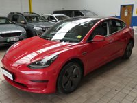 USED 2022 22 TESLA Model 3 Standard Range Plus Saloon 4dr Electric Auto RWD (241 bhp) STUNNING EXAMPLE SUNROOF SAT NAV LEATHER HEATED SEATS PARKING CAMERA CRUISE CONTROL 1 OWNER WARRANTY