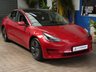 USED 2022 22 TESLA Model 3 Standard Range Plus Saloon 4dr Electric Auto RWD (241 bhp) STUNNING EXAMPLE SUNROOF SAT NAV LEATHER HEATED SEATS PARKING CAMERA CRUISE CONTROL 1 OWNER WARRANTY