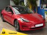 USED 2022 22 TESLA Model 3 Standard Range Plus Saloon 4dr Electric Auto RWD (241 bhp) STUNNING EXAMPLE SUNROOF SAT NAV LEATHER HEATED SEATS PARKING CAMERA CRUISE CONTROL 1 OWNER WARRANTY