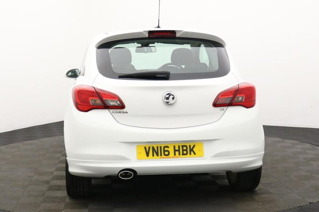 USED 2016 16 VAUXHALL CORSA 1.4i ecoFLEX SRi VX Line Hatchback 3dr Petrol Manual Euro 6 (90 ps) Bluetooth, Air Con, Cruise