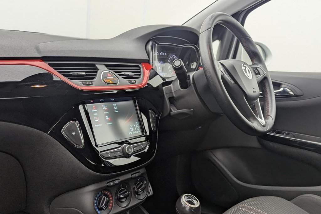USED 2016 16 VAUXHALL CORSA 1.4i ecoFLEX SRi VX Line Hatchback 3dr Petrol Manual Euro 6 (90 ps) Bluetooth, Air Con, Cruise