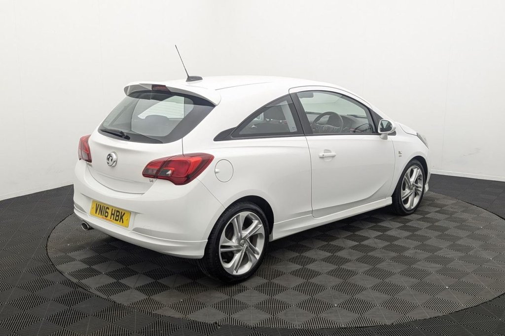 USED 2016 16 VAUXHALL CORSA 1.4i ecoFLEX SRi VX Line Hatchback 3dr Petrol Manual Euro 6 (90 ps) Bluetooth, Air Con, Cruise
