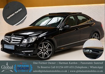 2012 MERCEDES-BENZ C CLASS 3.0 C350 CDI V6 BlueEfficiency AMG Sport Plus Saloon 4dr Diesel G-Tronic Euro 5 (s/s) (265 ps) £10995.00