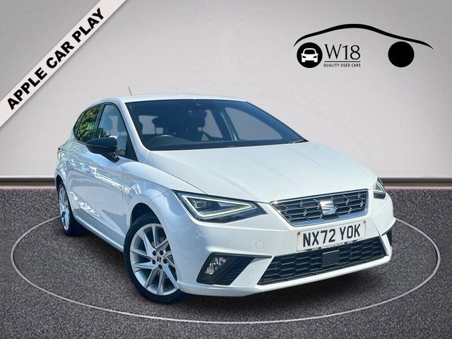 2022 SEAT IBIZA 1.0 TSI FR Hatchback 5dr Petrol Manual Euro 6 (s/s) (110 ps) &pound;11795.00