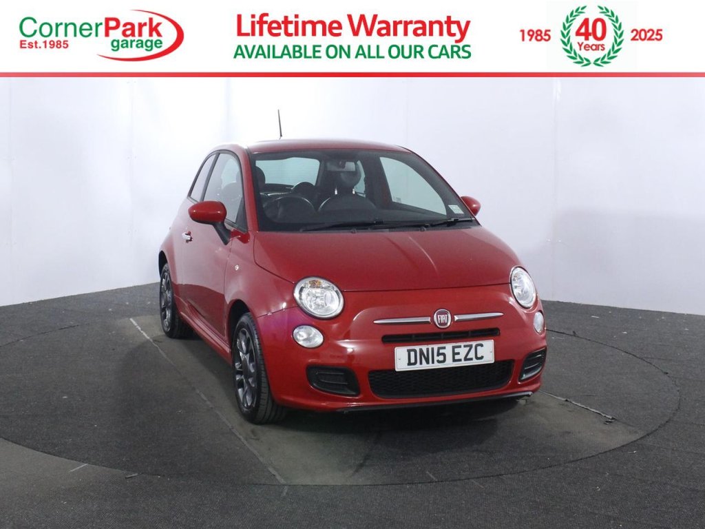 USED 2015 15 FIAT 500 1.2 S Hatchback 3dr Petrol Manual Euro 6 (s/s) (69 bhp) 
