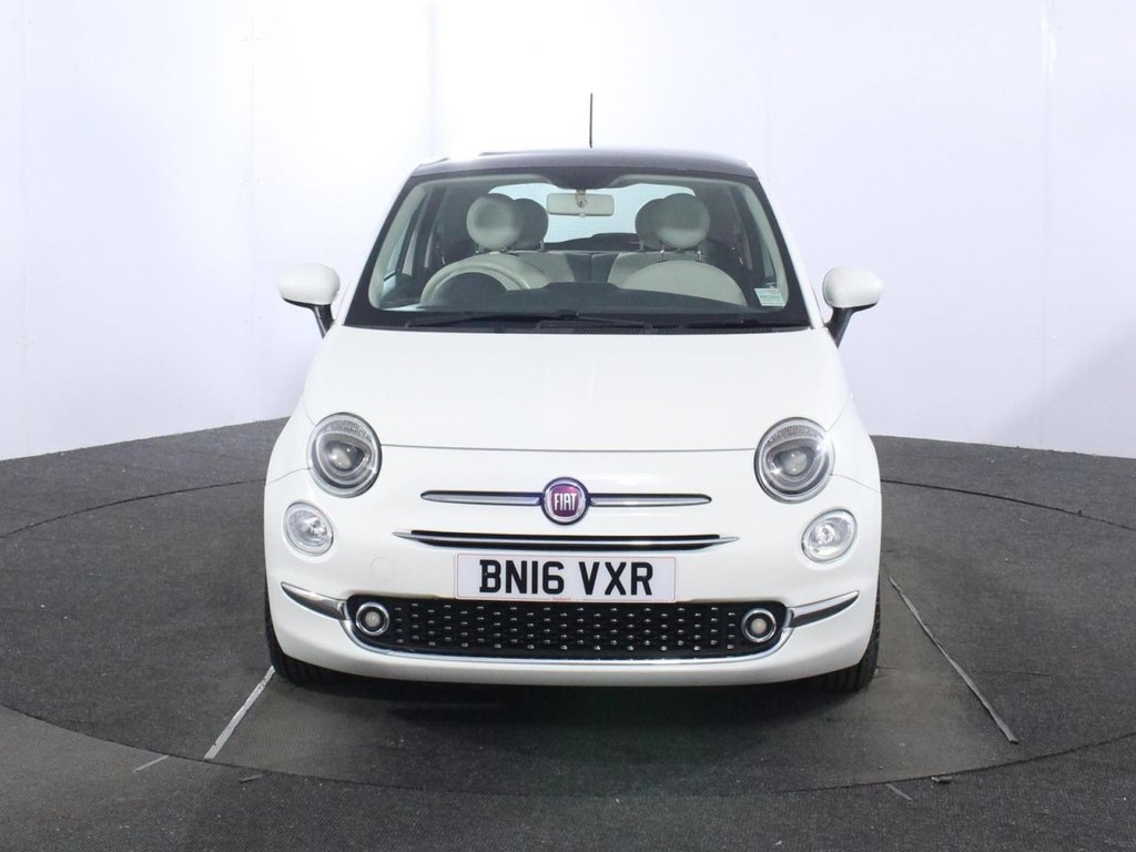 USED 2016 16 FIAT 500 1.2 Lounge Hatchback 3dr Petrol Manual Euro 6 (s/s) (69 bhp) 