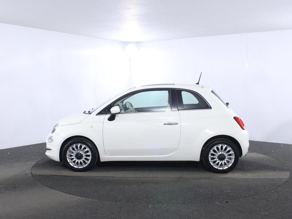 USED 2016 16 FIAT 500 1.2 Lounge Hatchback 3dr Petrol Manual Euro 6 (s/s) (69 bhp) 